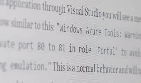 Azure compute emulator port mapping issue