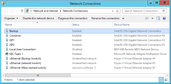 Network Connections