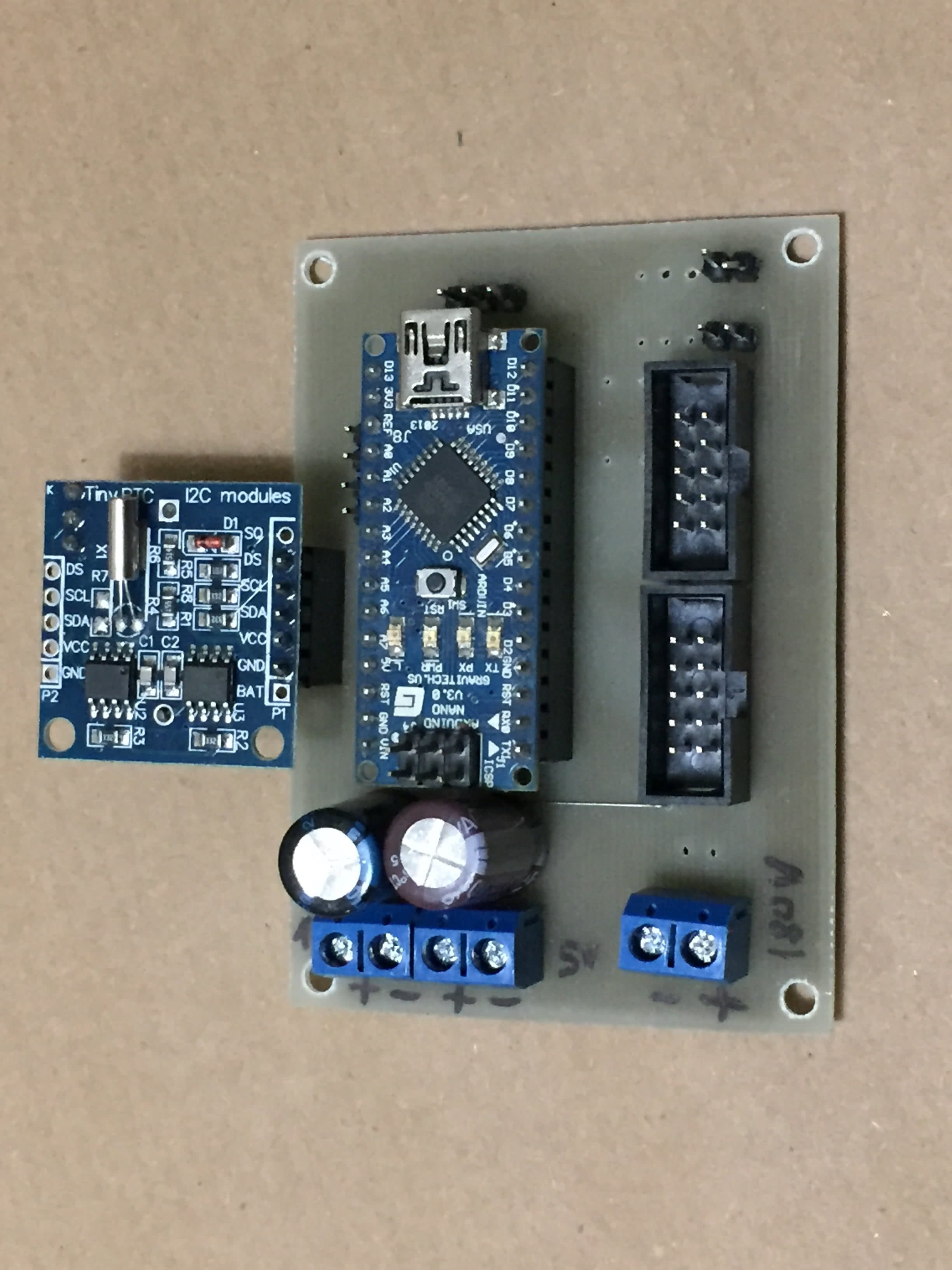 Built main board